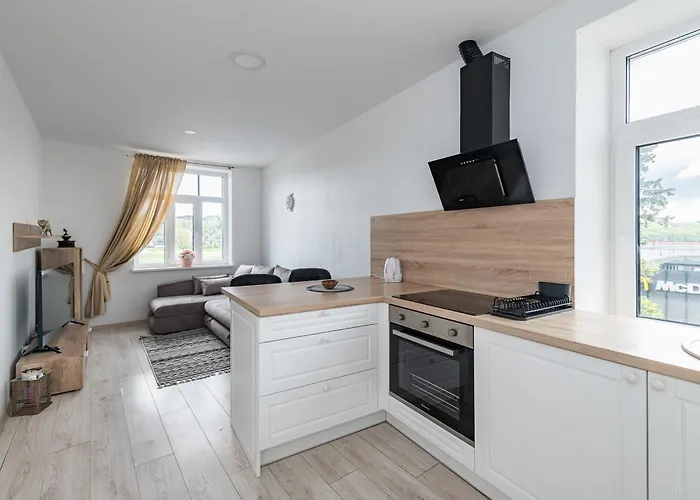 Serene Nemunas River View Apartment Near Mcdonald By Polo Apartments